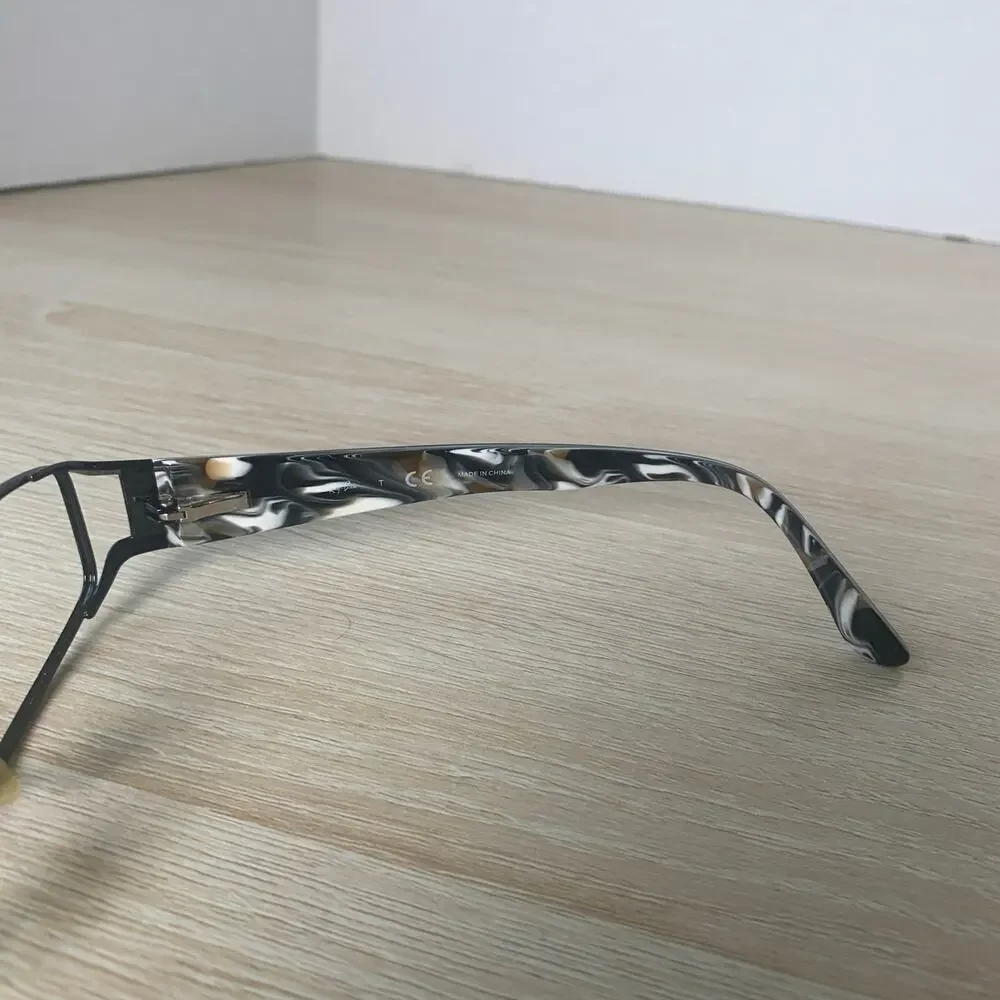 Ray-Ban RB6157 2509 Eyeglasses Black Marble Frames Only 53-16-130 - Picture 6 of 8